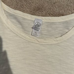 Never worn - white / cream color men’s tee